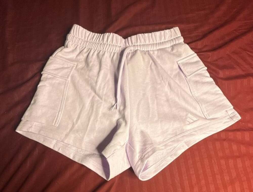 Adidas Name Brand Apparel Women's Lavender Fleece Shorts XS